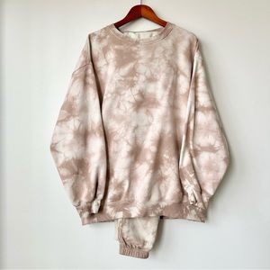 ARITZIA | 2PC COZY SWEATFLEECE (BOYFRIEND SWEATPANT & MEGA OVERSIZED SWEATSHIRT